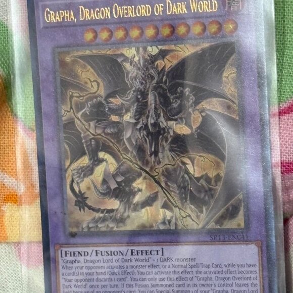 2/$10 Konami Grapha, Dragon Overlord of Dark World - Picture 1 of 2